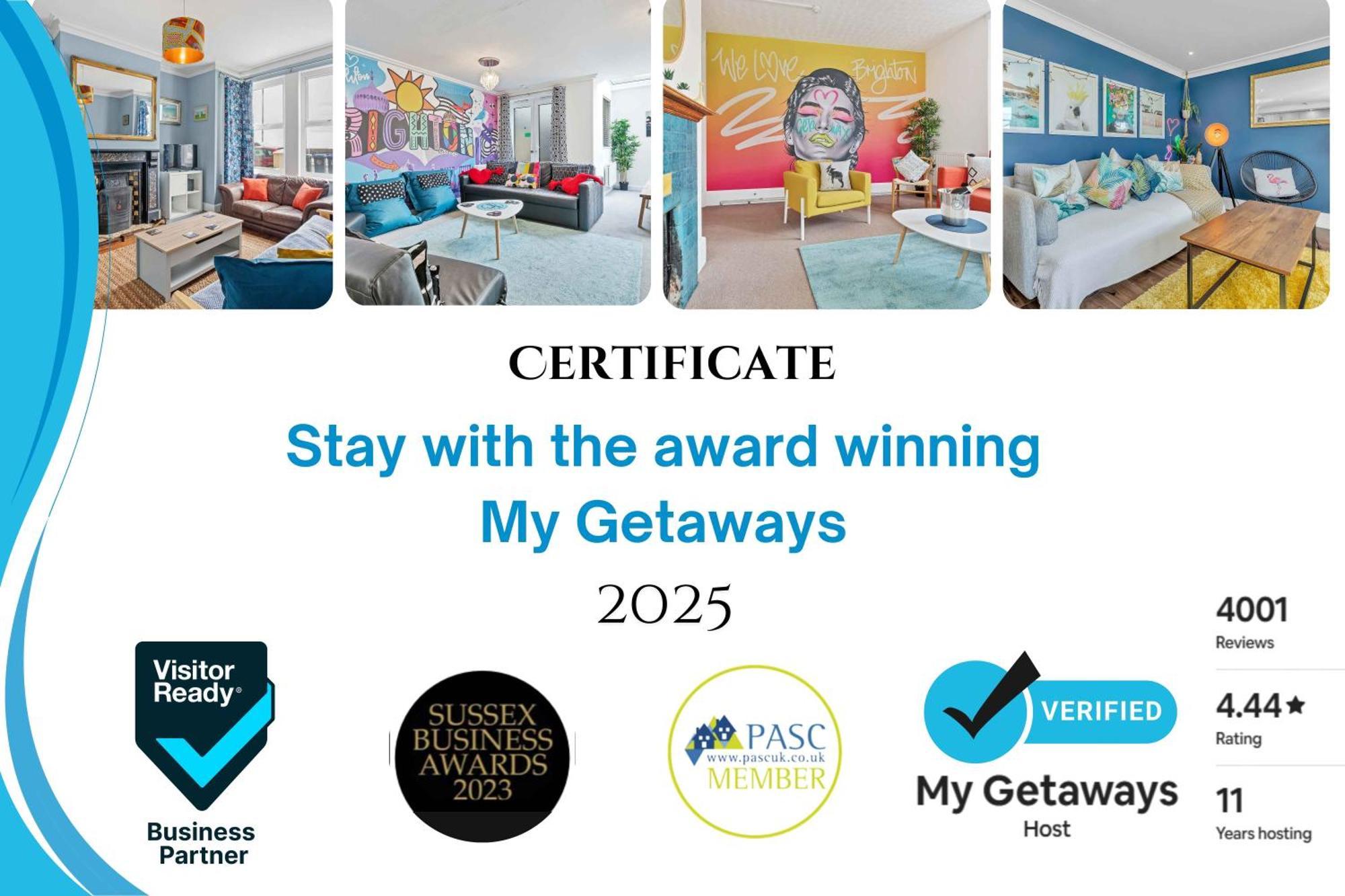 Queens Mile 1 With Free Parking By My Getaways Brighton Exteriör bild